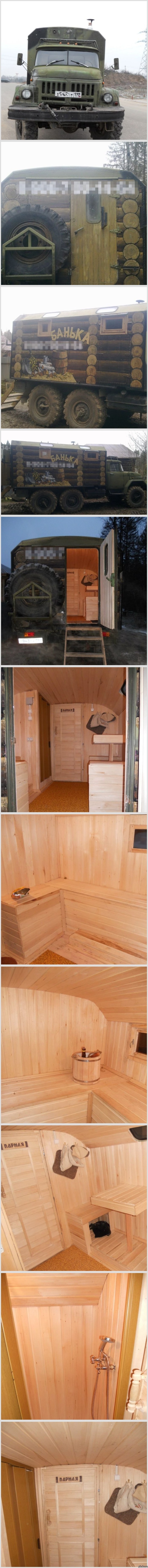 Как думаете, что могли сотворить креативные умельцы со старым ЗИЛом? Ответ под катом)