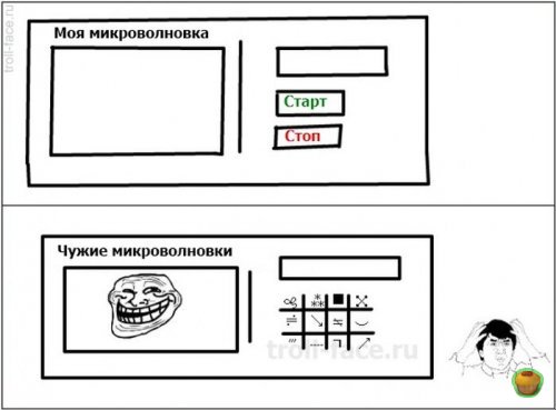 чужие микроволновки