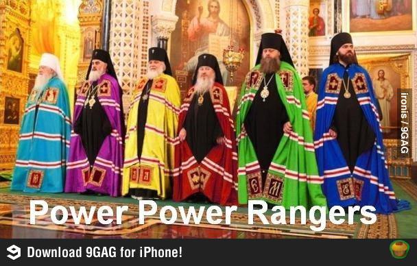 Power rangers! from 9gag....