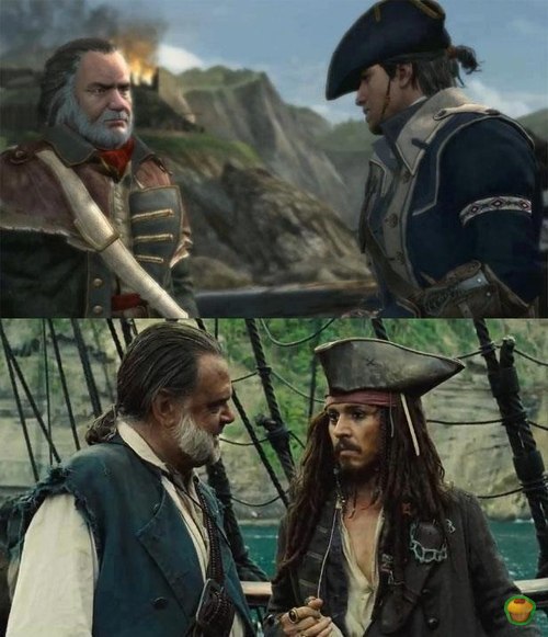 Капитан...Коннор Воробей???