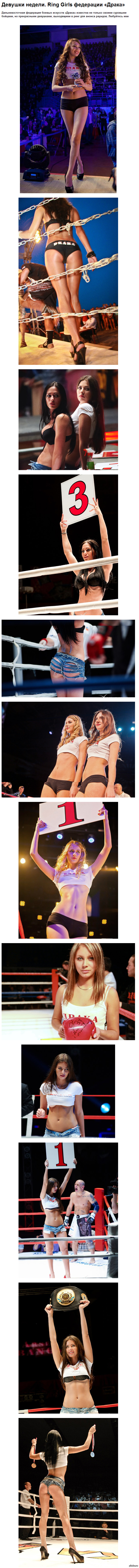 Ring Girls федерации «Драка»