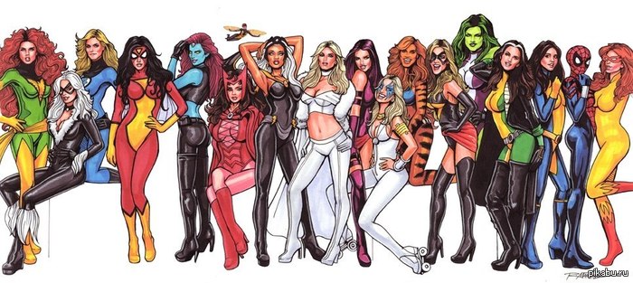 Marvel Girls 