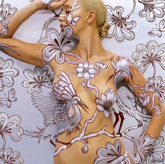 Beautiful body art - NSFW, Pictures and photos