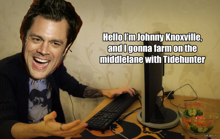 Hello I'm Johnny Knoxville and I... 