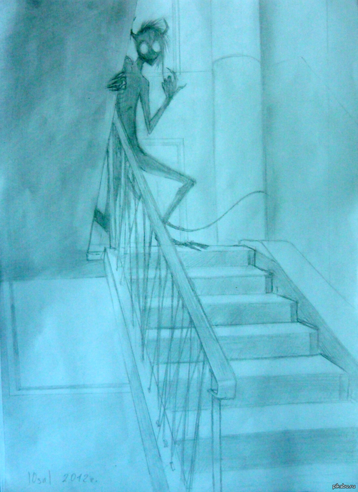 "Прошлогодний" рисунок!) | Пикабу