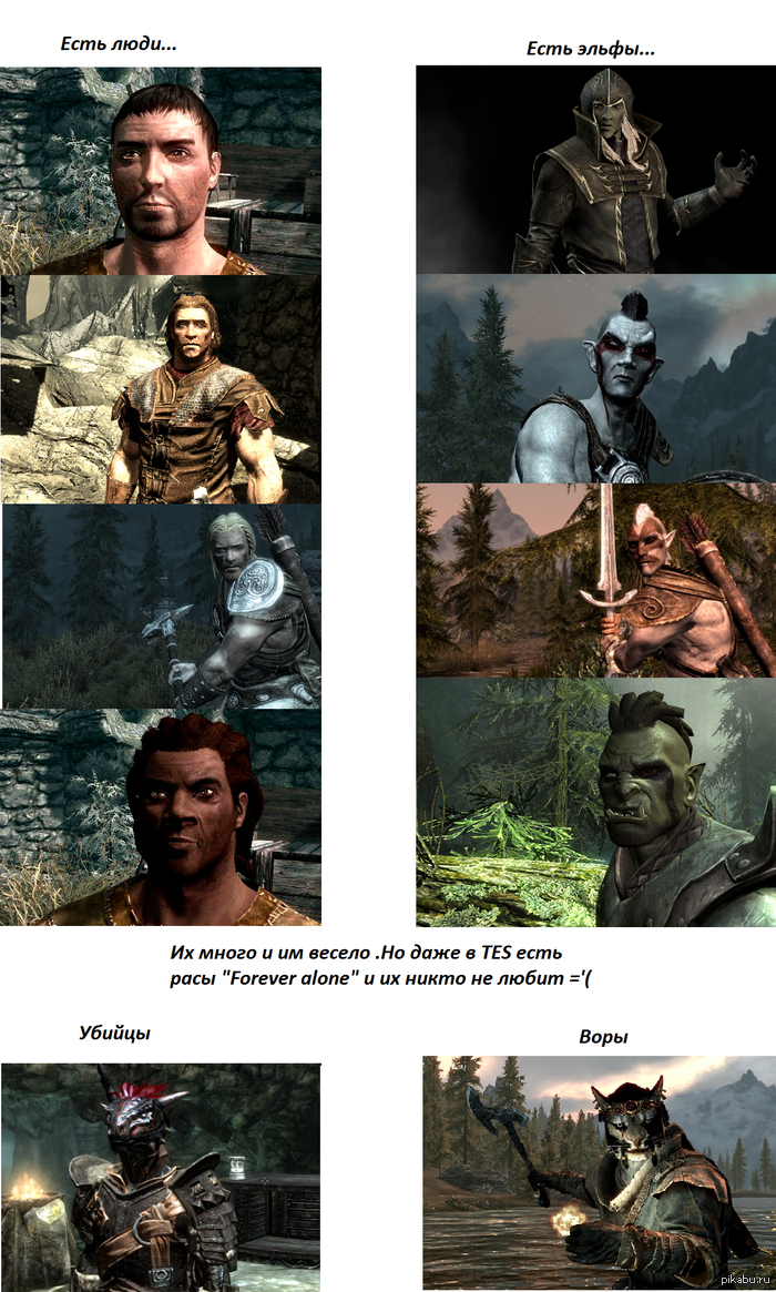 Расизм в TES!