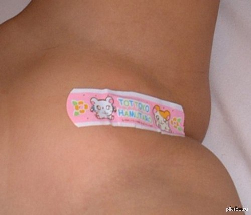 A plaster on the nipple ... oh well))) - NSFW, Pictures and photos