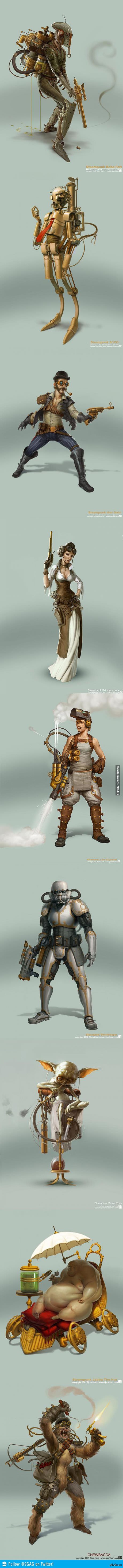 Steampunk Star Wars (9gag)
