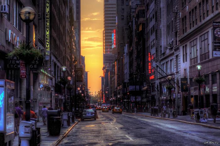 Просто красивое фото города..