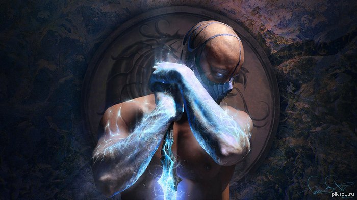 SUB-ZERO Mortal Kombat art