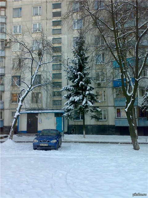 Фото Подъезда Зимой