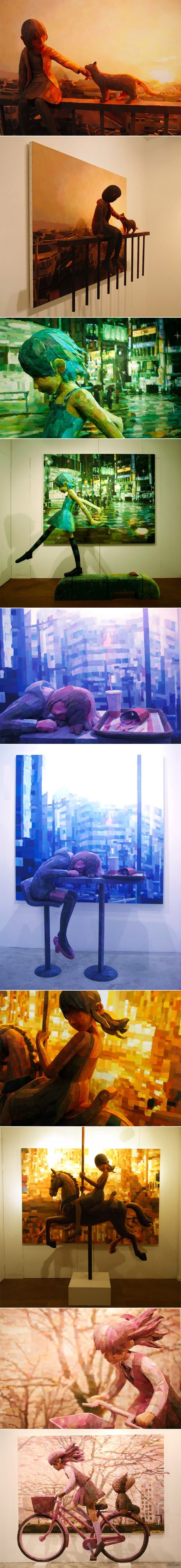 3D картины Синтаро Охаты