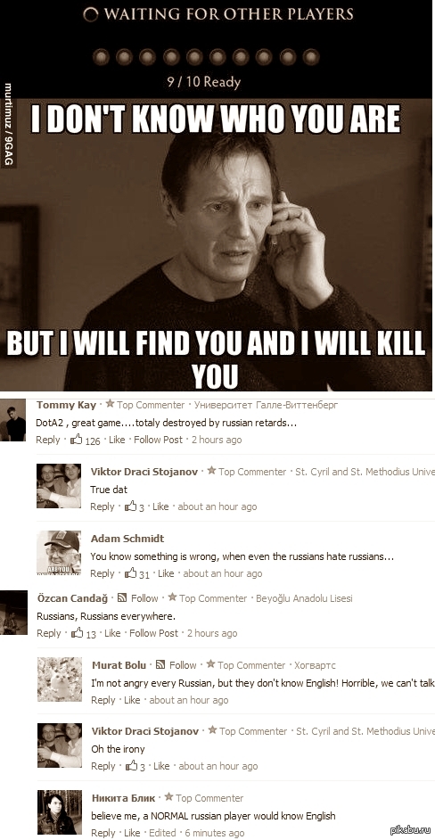 Russians, Russians everywhere. 