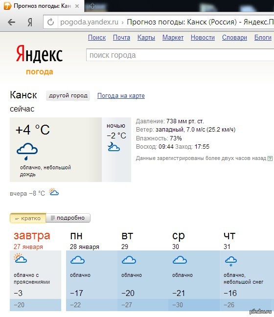 Погода, что ты делаешь...