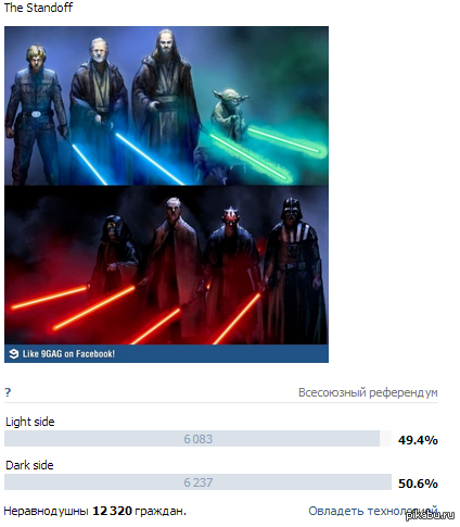 I feel disturbances in the Force...