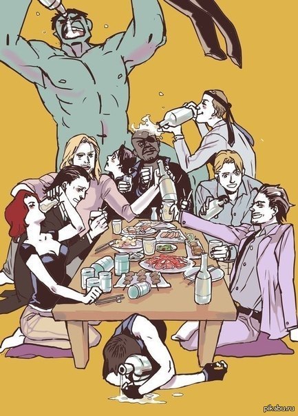 Пьянка со Мстителями