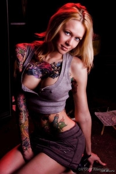 Big tits and tattoos. All right :) - NSFW, Pictures and photos