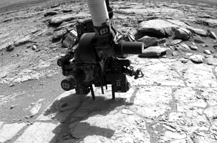 Марсоход Curiosity совершил «проникновение в Марс»