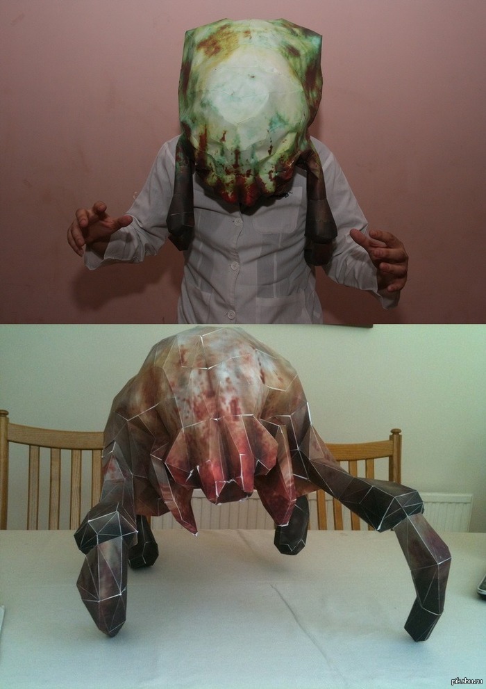 Paper Craft - Headcrab :) 