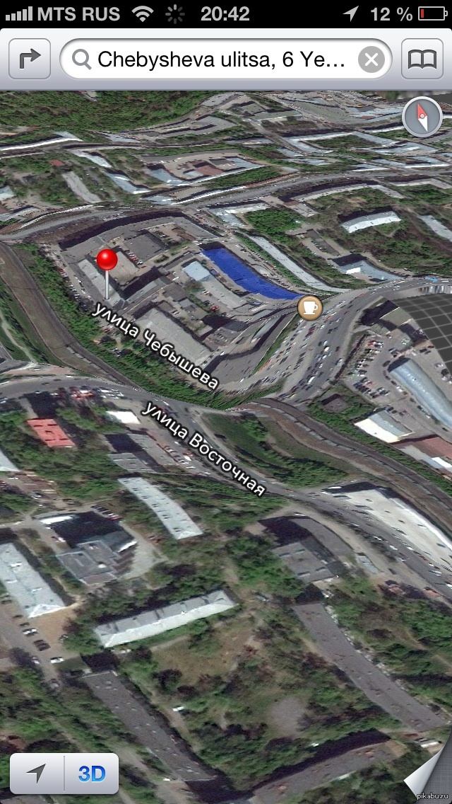 Россия по мнению карт эппл