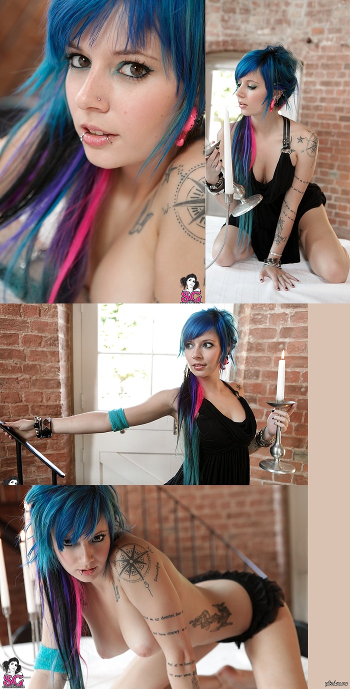 What do you think about girls with tattoos and colored hair? PS this is Katherine Sanctified - NSFW, Pictures and photos