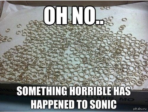 Sonic Will Be Fine as Long as He Has One Ring