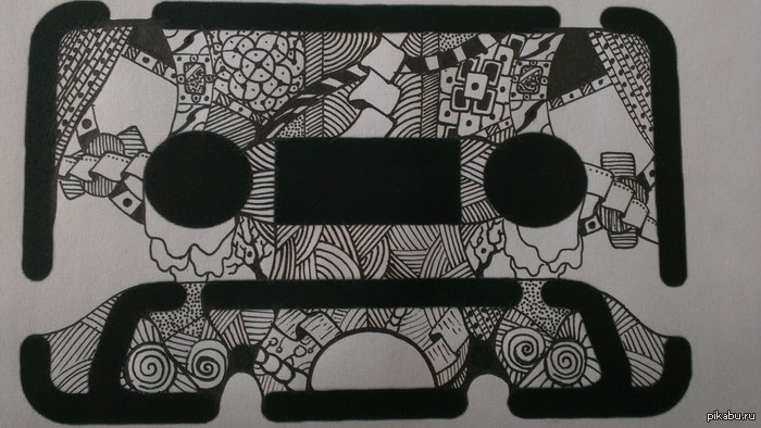 Рисуем зинтаглы!