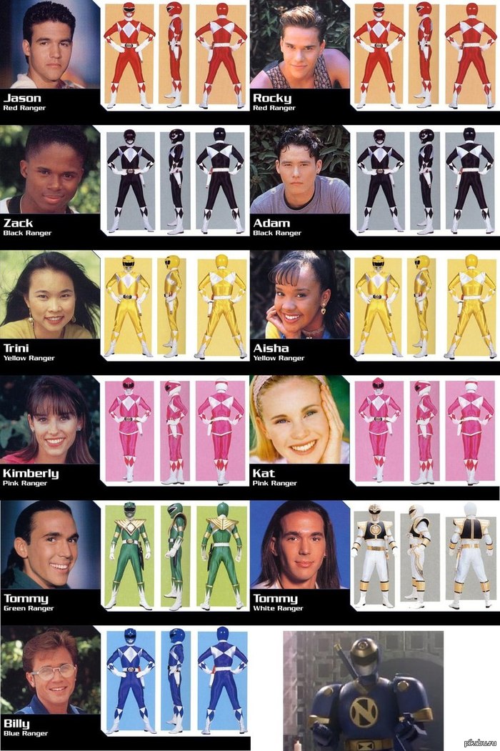 Mighty Morphin Power Rangers . � �� �� ������� ?)