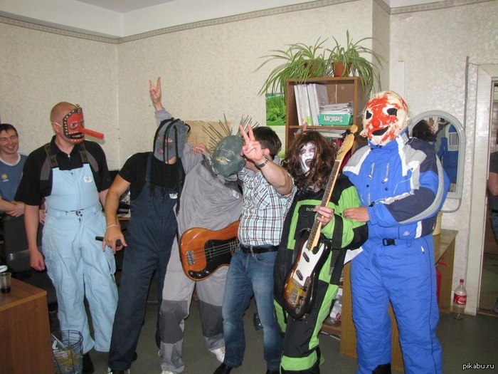 Slipknot на гастролях в Омске