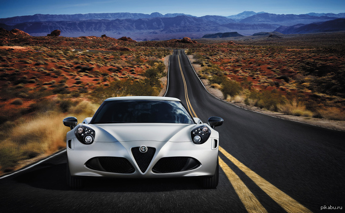 Красота по итальянски Alfa Romeo 4C - Тег, 2