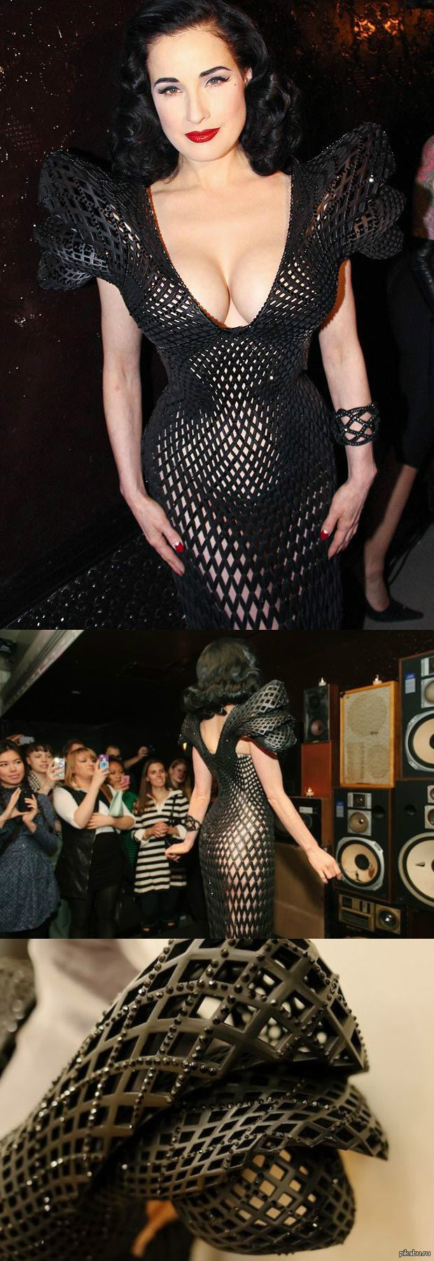 The first dress printed on a 3D printer. How are you? - NSFW, 3D, Seal, Cloth