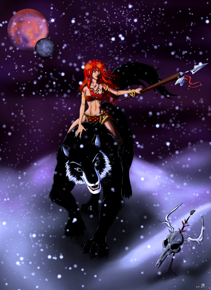 Здесь же любят рыженьких.