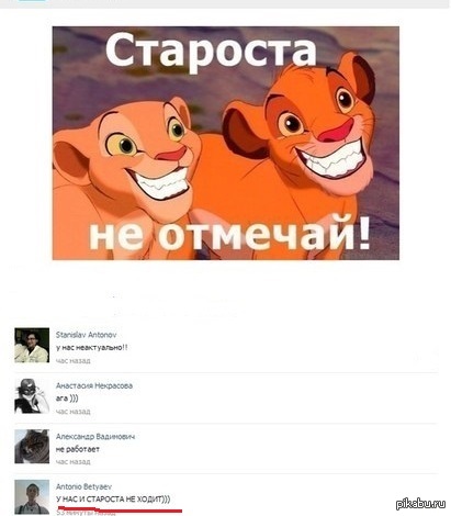 Картинка лучшей старосте