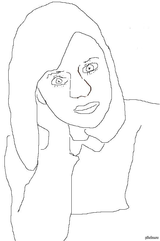 Мой первый рисунок, не судите строго :D