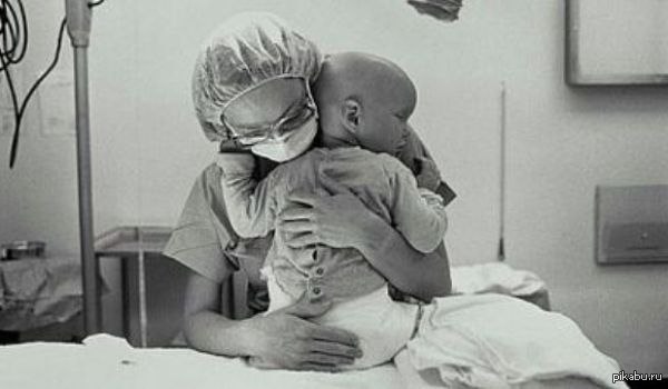 A low bow to the doctors who selflessly save sick children. - Doctors, Children