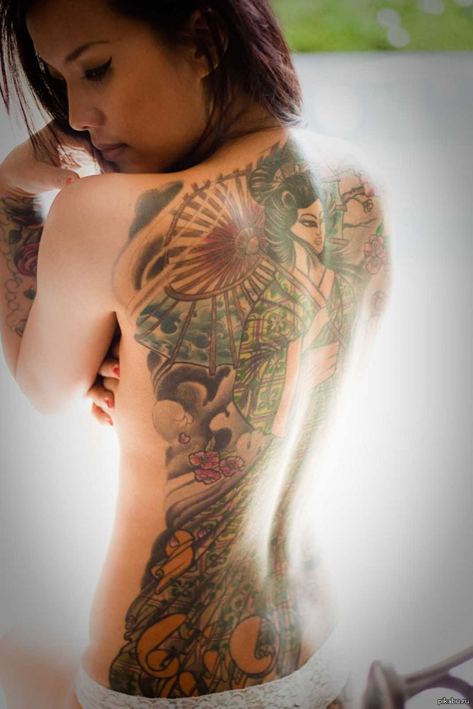 Tattoo magic! - NSFW, Girls, Tattoo