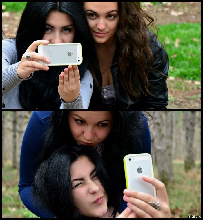 Зеркало в лесу...