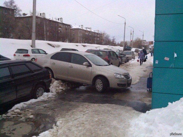 Бог парковки в Уфе.