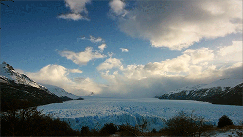 Perito Moreno Glacier. - GIF, Himalayas, Glacier, Sand