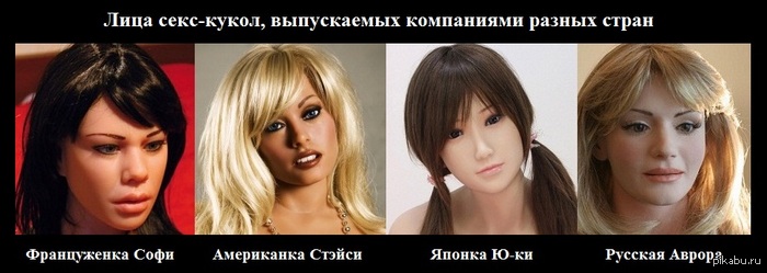 секс куклы разных стран