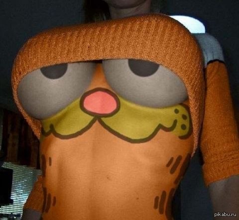 Everyone Garfield! - NSFW, Garfield, Boobs