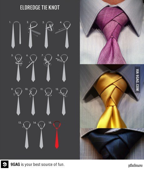 Как завязать галстук: легкие и стильные способы