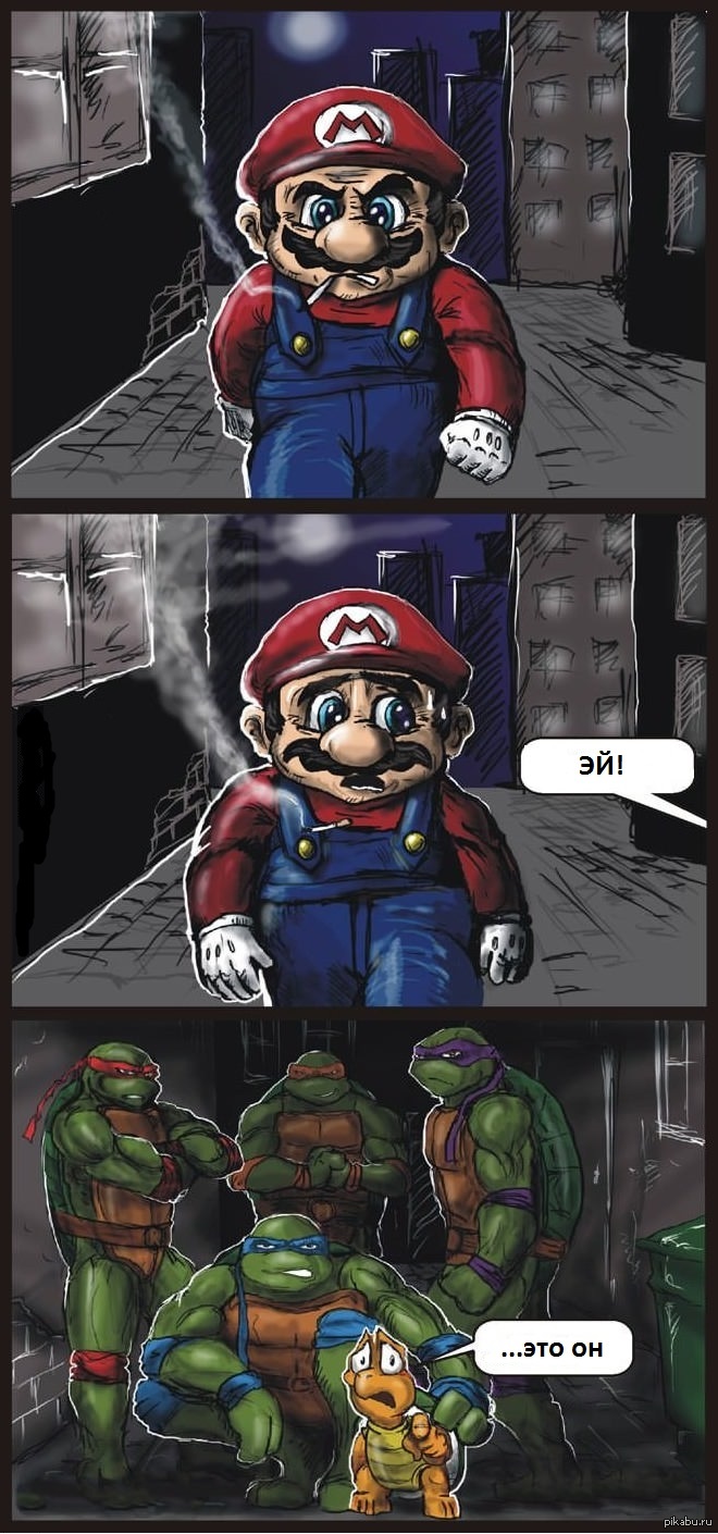 Revenge - Mario, Teenage Mutant Ninja Turtles