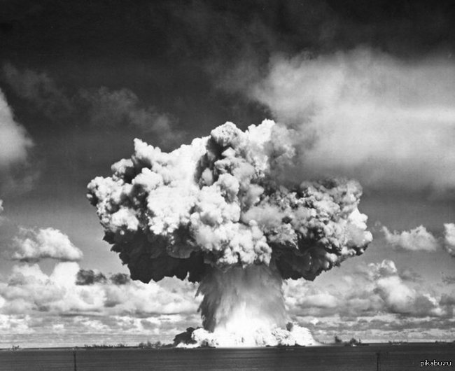 Baker the first test of a nuclear bomb under water! - NSFW, , Explosion, Nuclear weapon