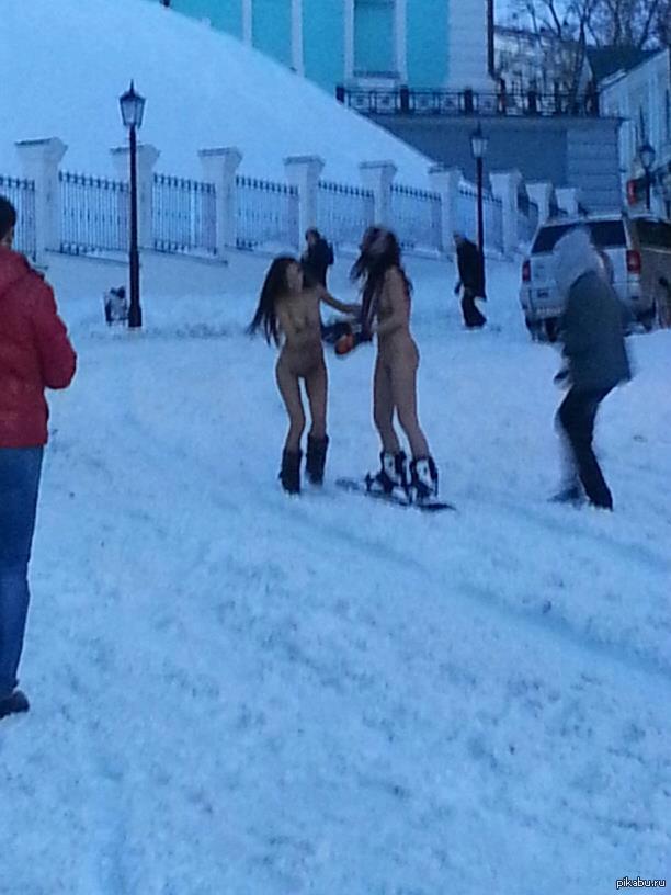 Meanwhile in Kiev - NSFW, Kiev, Winter, Girls