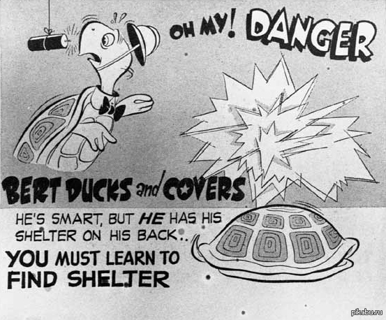 Duck and cover. Пригнись и накройся 1952. Пригнись и накройся мультфильм 1952. Duck and Cover 1951.