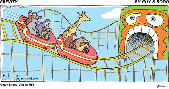 Bad luck - Giraffe, Roller coaster