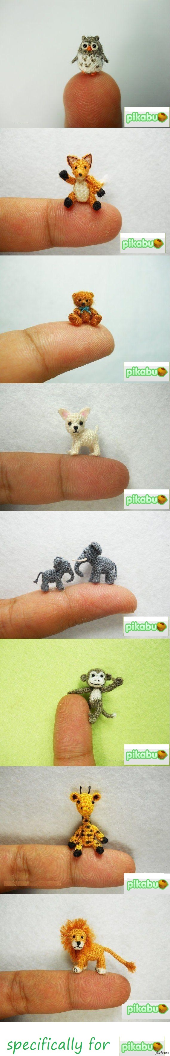 Вязанные зверушки :3 Осторожно длиннопост!
