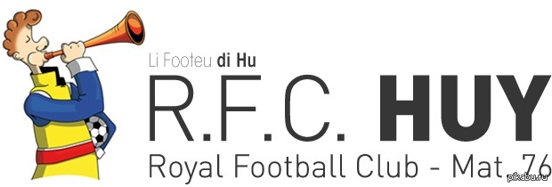 В Бельгии в 3 лиге играет команда RFC Huy.