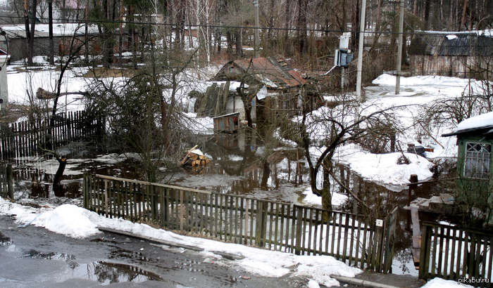 Свое озеро.